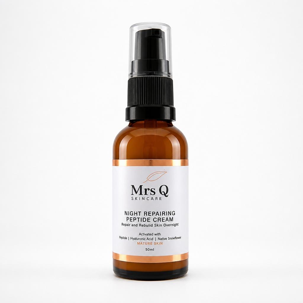 Night Repairing Peptide Cream - Skin Renewal for Youthfulness